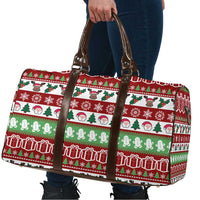 Snowman Tree Christmas Travel Bag Xmas Holiday Patterns - Wonder Print Shop