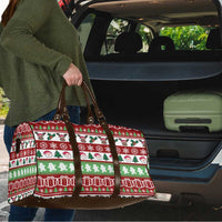 Snowman Tree Christmas Travel Bag Xmas Holiday Patterns - Wonder Print Shop