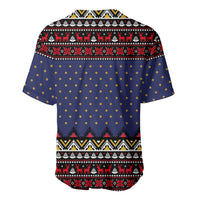 Santa And Jesus Christmas Christmas Baseball Jersey Xmas Holiday Patterns - Wonder Print Shop