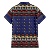 Santa And Jesus Christmas Christmas Hawaiian Shirt Xmas Holiday Patterns - Wonder Print Shop