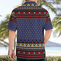 Santa And Jesus Christmas Christmas Hawaiian Shirt Xmas Holiday Patterns - Wonder Print Shop