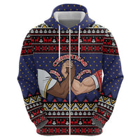 Santa And Jesus Christmas Christmas Hoodie Xmas Holiday Patterns - Wonder Print Shop