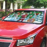 Funny Christmas Golf Shirt Mens Golf Auto Sun Shade Santa Golfer Christmas - Wonder Print Shop