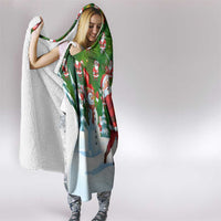 Funny Christmas Golf Shirt Mens Golf Hooded Blanket Santa Golfer Christmas - Wonder Print Shop