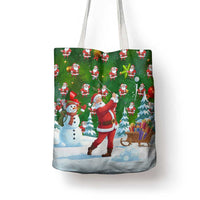 Funny Christmas Golf Shirt Mens Golf Tote Bag Santa Golfer Christmas - Wonder Print Shop