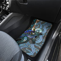 Kangaroo Aboriginal Pattern Dot Art Car Mats - Wonder Print Shop