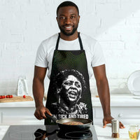 Fannie Lou Hamer Apron Im Sick and Tired Quote Design Bold Portrait and Civil Rights Movement Tribute - Wonder Print Shop