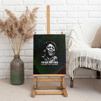 Fannie Lou Hamer Canvas Wall Art Im Sick and Tired Quote Design Bold Portrait and Civil Rights Movement Tribute - Wonder Print Shop