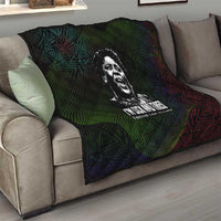 Fannie Lou Hamer Quilt Im Sick and Tired Quote Design Bold Portrait and Civil Rights Movement Tribute - Wonder Print Shop