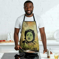Fannie Lou Hamer Apron Unbossable Quote Design Protest Silhouettes and Voting Rights Tribute - Wonder Print Shop
