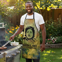 Fannie Lou Hamer Apron Unbossable Quote Design Protest Silhouettes and Voting Rights Tribute - Wonder Print Shop