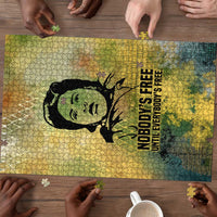 Fannie Lou Hamer Puzzle Unbossable Quote Design Protest Silhouettes and Voting Rights Tribute - Wonder Print Shop