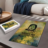 Fannie Lou Hamer Puzzle Unbossable Quote Design Protest Silhouettes and Voting Rights Tribute - Wonder Print Shop