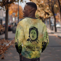 Fannie Lou Hamer Sweatshirt Unbossable Quote Design Protest Silhouettes and Voting Rights Tribute - Wonder Print Shop