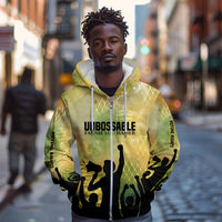 Fannie Lou Hamer Zip Hoodie Unbossable Quote Design Protest Silhouettes and Voting Rights Tribute - Wonder Print Shop
