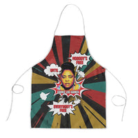 Fannie Lou Hamer Apron with Pop Art Comic Style Design Bold Quote and Civil Rights Tribute - Wonder Print Shop