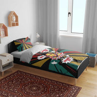 Fannie Lou Hamer Bedding Set with Pop Art Comic Style Design Bold Quote and Civil Rights Tribute - Wonder Print Shop