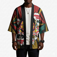 Fannie Lou Hamer Kimono with Pop Art Comic Style Design Bold Quote and Civil Rights Tribute - Wonder Print Shop