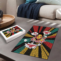 Fannie Lou Hamer Puzzle with Pop Art Comic Style Design Bold Quote and Civil Rights Tribute - Wonder Print Shop