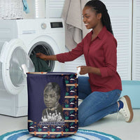 Kwame Nkrumah Laundry Basket Ghana Pan-African Print Design Portrait and Anti-Colonial Legacy Tribute - Wonder Print Shop