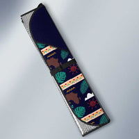 Kwame Nkrumah Auto Sun Shade Ghana Pan-African Print Design Portrait and Anti-Colonial Legacy Tribute - Wonder Print Shop