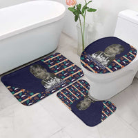 Kwame Nkrumah Bathroom Set Ghana Pan-African Print Design Portrait and Anti-Colonial Legacy Tribute - Wonder Print Shop