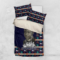 Kwame Nkrumah Bedding Set Ghana Pan-African Print Design Portrait and Anti-Colonial Legacy Tribute - Wonder Print Shop