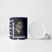 Kwame Nkrumah Ceramic Mug Ghana Pan-African Print Design Portrait and Anti-Colonial Legacy Tribute - Wonder Print Shop