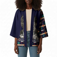 Kwame Nkrumah Kimono Ghana Pan-African Print Design Portrait and Anti-Colonial Legacy Tribute - Wonder Print Shop