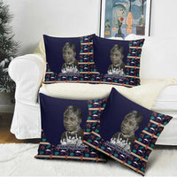 Kwame Nkrumah Pillow Cover Ghana Pan-African Print Design Portrait and Anti-Colonial Legacy Tribute - Wonder Print Shop