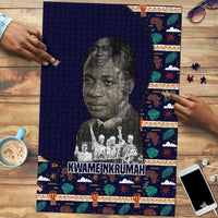 Kwame Nkrumah Puzzle Ghana Pan-African Print Design Portrait and Anti-Colonial Legacy Tribute - Wonder Print Shop