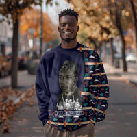 Kwame Nkrumah Sweatshirt Ghana Pan-African Print Design Portrait and Anti-Colonial Legacy Tribute - Wonder Print Shop