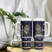 Kwame Nkrumah Tumbler With Handle Ghana Pan-African Print Design Portrait and Anti-Colonial Legacy Tribute - Wonder Print Shop