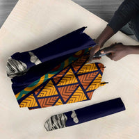 Kwame Nkrumah Ghana Umbrella African Map Pattern Design and Economic Freedom Quote Tribute - Wonder Print Shop