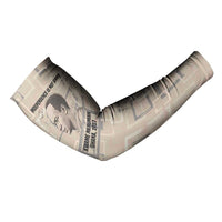 Kwame Nkrumah Arm Sleeves with Raised Fist Design and Independence Quote Ghana 1957 Tribute - Wonder Print Shop