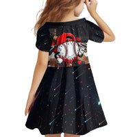 Baseball Drip Icecream Family Matching Off Shoulder Maxi Dress and Hawaiian Shirt Boy Valentine Day Melting Cream Pattern