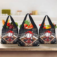 Baseball Drip Icecream Grocery Bag Boy Valentine Day Melting Cream Pattern