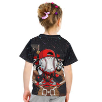 Baseball Drip Icecream Kid T Shirt Boy Valentine Day Melting Cream Pattern