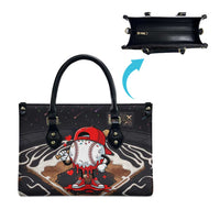 Baseball Drip Icecream Leather Bag Boy Valentine Day Melting Cream Pattern