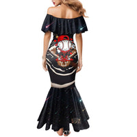 Baseball Drip Icecream Mermaid Dress Boy Valentine Day Melting Cream Pattern
