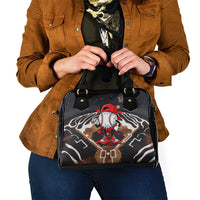 Baseball Drip Icecream Shoulder Handbag Boy Valentine Day Melting Cream Pattern