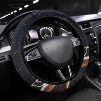 Baseball Drip Icecream Steering Wheel Cover Boy Valentine Day Melting Cream Pattern