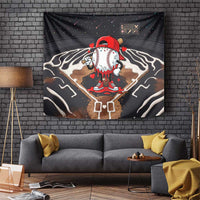 Baseball Drip Icecream Tapestry Boy Valentine Day Melting Cream Pattern
