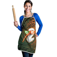Vintage American White Ibis Apron Miami Sunglasses Artistic Tribal Wave Pattern