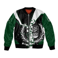 Pakistan Emblem Bomber Jacket Eagle-Shaped Design with National Symbol