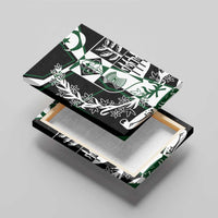 Pakistan Emblem Canvas Wall Art Eagle-Shaped Design with National Symbol