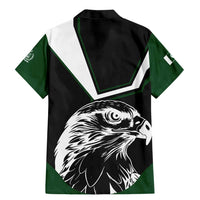 Pakistan Emblem Family Matching Mermaid Dress and Hawaiian Shirt Eagle-Shaped Design with National Symbol