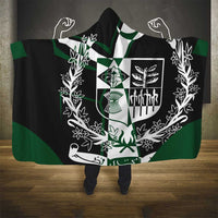 Pakistan Emblem Hooded Blanket Eagle-Shaped Design with National Symbol