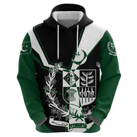 Pakistan Emblem Hoodie Eagle-Shaped Design with National Symbol
