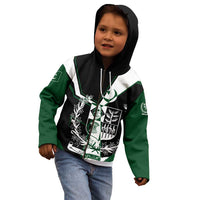 Pakistan Emblem Kid Hoodie Eagle-Shaped Design with National Symbol